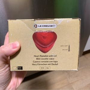 Le Creuset Heart Ramekin with Lid